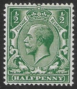 SG.351-6 N14(15) ½d Deep Blue green. (myrtle green) RPS cert. Lightly mounted mint.