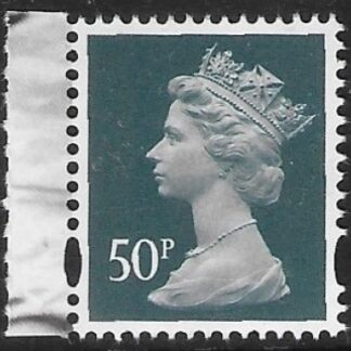 U3077?   50p grey-green M20L  MPIL  DY36   ISP U/M (MNH)