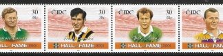 2001  Ireland SG.1444-7  Gaelic Association Hall of Fame set 4 values U/M (MNH)