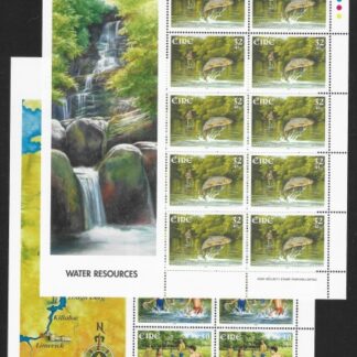 2001  Ireland  SG.1420-1  Europa - Water Resources Sheetlets of 10 U/M (MNH)