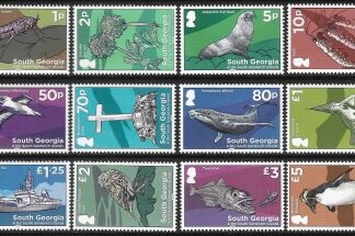 2020  South Georgia  SG.750-61   Definitives (various designs)  set 12 values U/M (MNH)