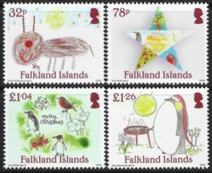 2020 Falkland Islands  SG.1469-72  Christmas.  set 4 values U/M (MNH)