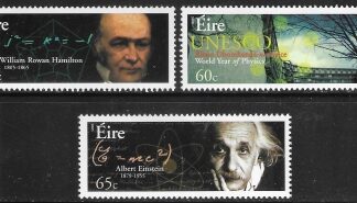 2005  Ireland SG.1727-9  UNESCO  World Fair of Physics set 3 values U/M (MNH)