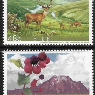 2005  Ireland  SG.1735-6  Biospheres Reserves  set 2 values U/M (MNH)