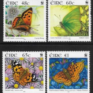 2005  Ireland SG.1740-3  Butterflies set 4 values U/M (MNH)