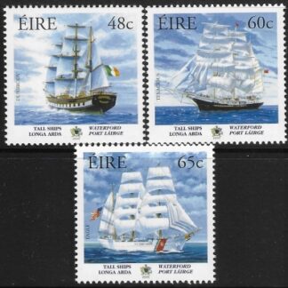 2005 Ireland.  SG.1745-7 Cutty Sark International Tall Ships Race. set 3 values U/M (MNH)
