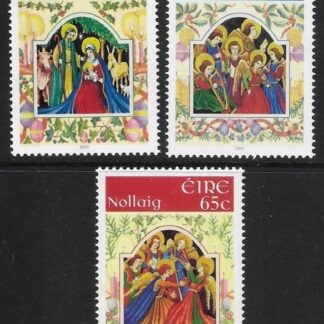 2005  Ireland.  SG.1763-5  Christmas  set 3 values U/M (MNH)