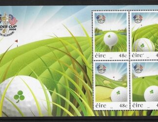 2006 Ireland MS.1799  Ryder Cup  mini sheet U/M (MNH)