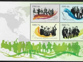 2006 Ireland  MS.1817  Irish Music (1st series) mini sheet  U/M