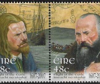 2007  Ireland SG.1831-2 400th Anniv. Flight of The Earls set 2 values U/M (MNH)