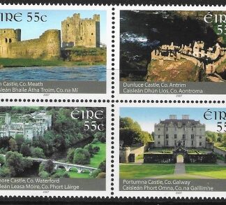 2007  Ireland SG.1834-7 Castles.  set 4 values U/M (MNH)