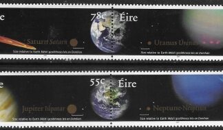 2007  Ireland. SG.1842-5 The Planets. set 4 values U/M (MNH)