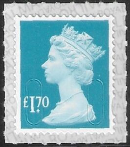 U2952 £1.70 blue-green M21L SBP s/L Walsall (ISP) U/M (MNH)
