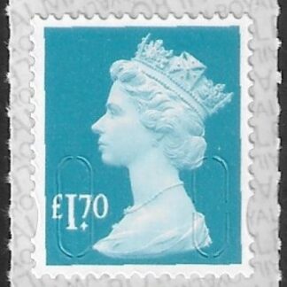 U2952  £1.70  blue-green M21L  SBP s/L Walsall (ISP) U/M (MNH)