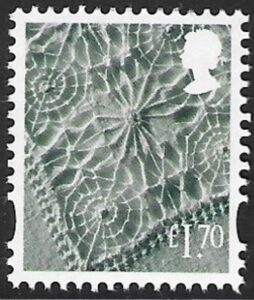 NI169  £1.70  Linen  2B  (new typeface)  ISP  U/M (MNH)