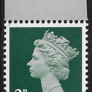 Y1668  2p 2B  deep green blue fluor ex DY21  ISP Walsall  U/M (MNH)