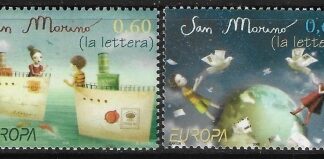 2008 San Marino  SG.2170-1 Europa 'Letter Writing' set 2 values U/M (MNH)