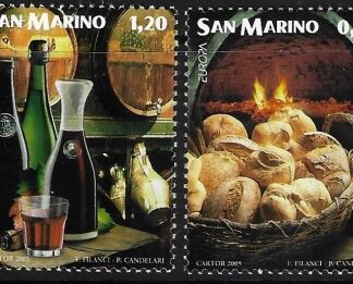 2005 San Marino  SG.2030-1 Europa 'Gastronomy set 2 values U/M (MNH)