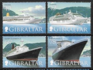2007 Gibraltar SG.1207-10 Cruise Ships series 3 U/M (MNH)