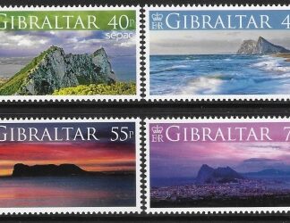 2007 Gibraltar SG.1236-9  Panoramic Views set 4 values U/M (MNH)