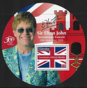 2004 Gibraltar MS.1093. 300th Anniv. of British Gibraltar (2nd issue) mini sheet. U/M (MNH)