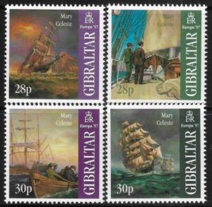 1997 Gibraltar SG.793-6 Europa 'Tales & Legends' set 4 values U/M (MNH)