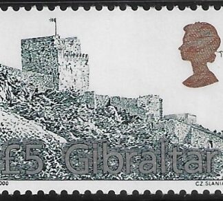 2000 Gibraltar SG.942  £5.00 Definitive 'Moorish Castle'  U/M (MNH)