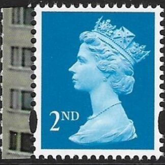 U3150  2nd Class CB  blue  'M20L'   'MPIL'   DY37   ISP  U/M (MNH)