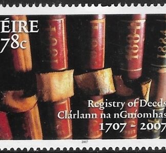 2007  Ireland  SG.1860  300th Anniv. of Registry of Deeds Act.  U/M (MNH)