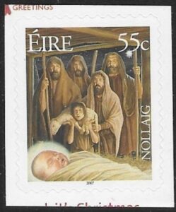 2007 Ireland SG.1878 Christmas. self adhesive. U/M (MNH)