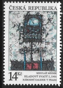 1993 Czech Republic SG.5 Europa 'Festivals' U/M (MNH)