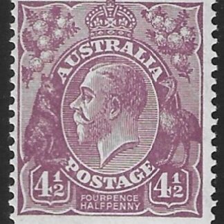 1928 Australia  SG.103  4½d violet  U/M (MNH)