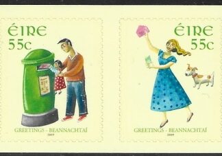 2009  Ireland  SG.1934-5 Greetings  set 2 values U/M (MNH)