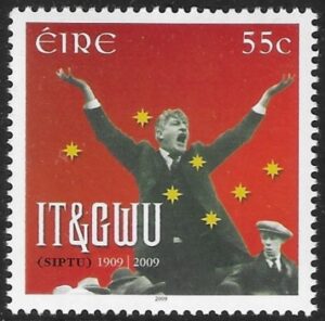 2009  Ireland SG.1961  Centenary of IT & GWU union  U/M (MNH)
