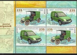 2013 Hungary   Europa MS.5400 'Postal Transport' mini sheet U/M (MNH)