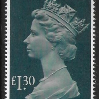 SG.1026b  £1.30 pale drab & deep greenish blue U/M (MNH)