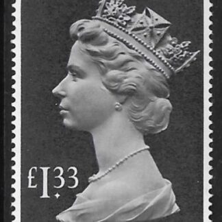 SG.1026c  £1.33 pale mauve & grey black. U/M (MNH)