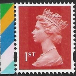 U3157 1st bright scarlet 2B  'M21L'  'MPIL'   DY38 ISP U/M (MNH)