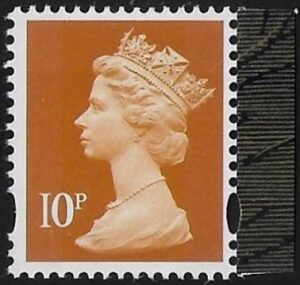 U3074  10p  2B orange  'M21L'  'MPIL'  DY39   ISP  U/M (MNH)