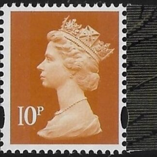 U3074  10p  2B orange  'M21L'  'MPIL'  DY39   ISP  U/M (MNH)
