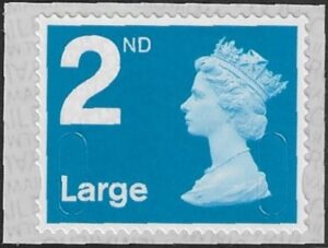 U3031 2nd Large bright blue MBIL M21L SBP T3 Walsall U/M (MNH)