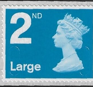 U3031 2nd Large bright blue MBIL  M21L SBP T3 Walsall U/M (MNH)