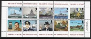 2005 St. Helena SG.946-55  60th Anniv. End of World War 2  set 10 values U/M (MNH)