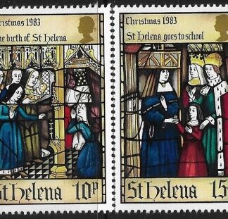 1983 St. Helena SG.423-4 Christmas Life in St. Helena set 2 values U/M (MNH)