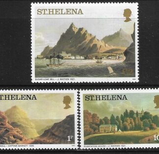 1982 St. Helena SG.319/25/31B (1982 Imprint) Lithographs of St. Helena set 3 values U/M (MNH)