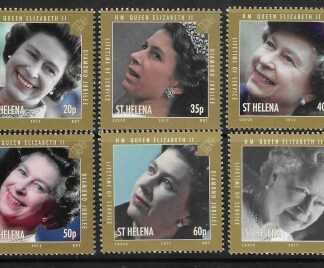 2011 St. Helena. SG.1175-80   Diamond Jubilee (1st issue) set 6 values  U/M (MNH)