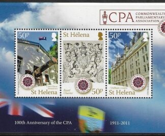 2011  St. Helena MS.1174  Cent. of Commonwealth Parliamentary Assoc.  mini sheet U/M (MNH)