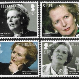 2013 St. Helena. SG.1202-5  Margaret Thatcher. set 4 values U/M (MNH)