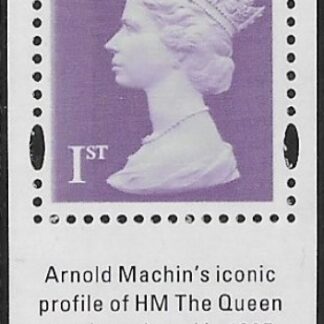 U3746a 1st bright lilac 'ReigM'  015R (from mini sheet) FNMT U/M (MNH)
