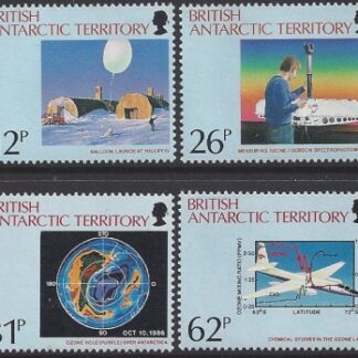 1991 British Antarctic SG.192-5  Discovery of Antarctic Ozone Hole U/M (MNH)